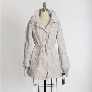 NWT BLANC NOIR white CAMO ANORAK jacket M